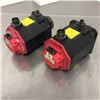 Image 1 : (2) Fanuc A06B-0235-B605 AC Servo Motor