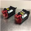 Image 1 : (2) Fanuc A06B-0267-B605 AC Servo Motor