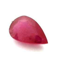 7.56 ctw Pear Ruby Parcel