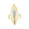 Image 2 : 0.50 ctw Diamond Ring - 14KT Yellow Gold