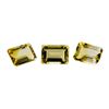 Image 1 : 21.21 ctw.Natural Emerald Cut Citrine Quartz Parcel of Three