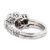 Image 3 : 2.12 ctw Diamond Ring And Attached Band - 10KT White Gold