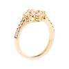 Image 3 : 0.75 ctw Diamond Ring - 14KT Rose Gold