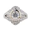 Image 2 : 1.56 ctw Diamond Ring - Platinum