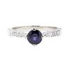 Image 2 : 1.69 ctw Sapphire And Diamond Ring - Platinum