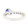 Image 3 : 1.69 ctw Sapphire And Diamond Ring - Platinum