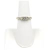 Image 1 : 0.66 ctw Diamond Three Stone Ring - 14KT White Gold