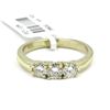 Image 8 : 0.66 ctw Diamond Three Stone Ring - 14KT White Gold