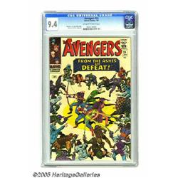 The Avengers #24 (Marvel, 1966) CGC NM 9.4 Off-white to
