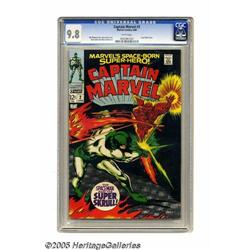 Captain Marvel #2 (Marvel, 1968) CGC NM/MT 9.8 White pa