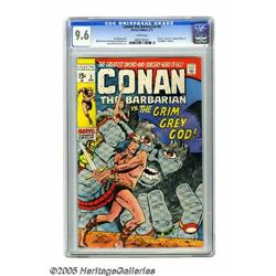Conan the Barbarian #3 (Marvel, 1971) CGC NM+ 9.6. Barr