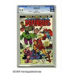 The Defenders #9 Winnipeg pedigree (Marvel, 1973) CGC N