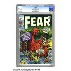 Fear #1 (Marvel, 1970) CGC NM+ 9.6 Off-white to white p