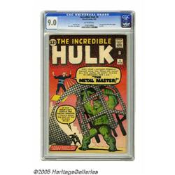 The Incredible Hulk #6 (Marvel, 1963) CGC VF/NM 9.0 Off