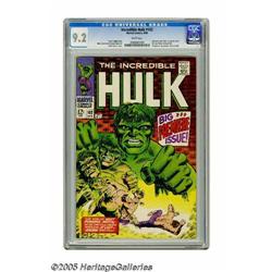 The Incredible Hulk #102 (Marvel, 1968) CGC NM- 9.2 Whi