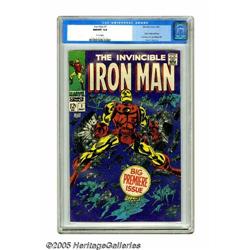 Iron Man #1 (Marvel, 1968) CGC NM/MT 9.8 White pages. I