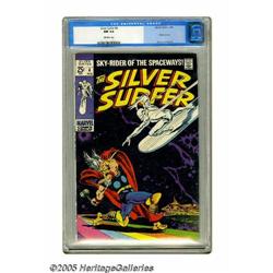 The Silver Surfer #4 (Marvel, 1969) CGC NM 9.4 Off-whit