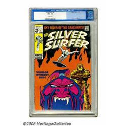 The Silver Surfer #6 (Marvel, 1969) CGC NM+ 9.6 Off-whi