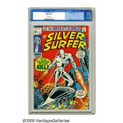 The Silver Surfer #17 (Marvel, 1970) CGC NM+ 9.6 Off-wh