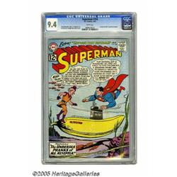 Superman #154 (DC, 1962) CGC NM 9.4 White pages. Mr. Mx