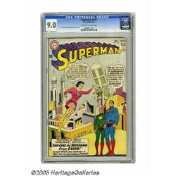 Superman #159 (DC, 1963) CGC VF/NM 9.0 Off-white to whi