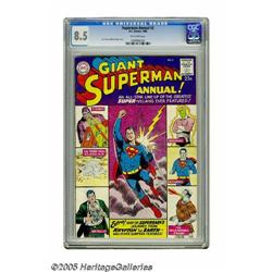 Superman Annual #2 (DC, 1960) CGC VF+ 8.5 Off-white pag