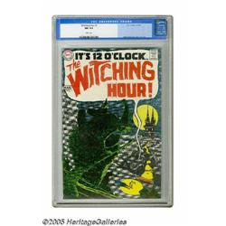 Witching Hour #1 (DC, 1969) CGC NM 9.4 White pages. DC