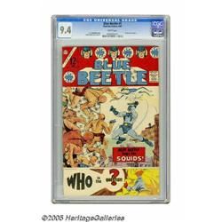 Blue Beetle #1 (Charlton, 1967) CGC NM 9.4 White pages.