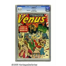 Venus #11 (Atlas, 1950) CGC VF+ 8.5 Off-white pages. Th