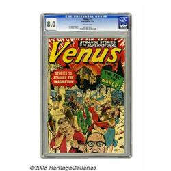 Venus #11 (Atlas, 1950) CGC VF 8.0 Off-white pages. Thi