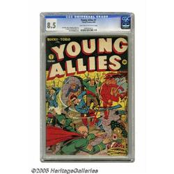 Young Allies Comics #7 (Timely, 1943) CGC VF+ 8.5 Light