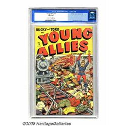 Young Allies Comics #18 (Timely, 1945) CGC VF+ 8.5 Crea