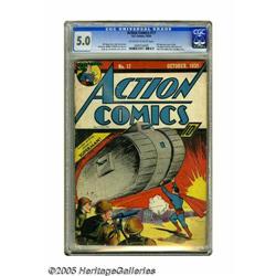 Action Comics #17 (DC, 1939) CGC VG/FN 5.0 Off-white to