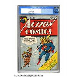 Action Comics #95 Crowley Copy pedigree (DC, 1946) CGC	