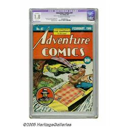 Adventure Comics #47 (DC, 1940) CGC Apparent GD- 1.8 Sl	
