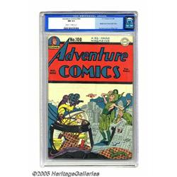 Adventure Comics #100 (DC, 1945) CGC NM 9.4 Off-white t	