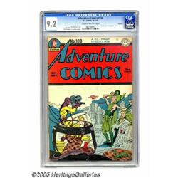 Adventure Comics #100 Rockford pedigree (DC, 1945) CGC	