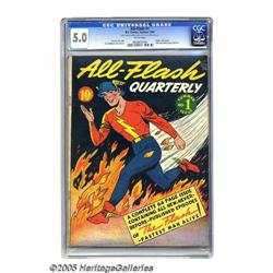 All-Flash #1 (DC, 1941) CGC VG/FN 5.0 White pages. Yes,