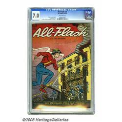 All-Flash #29 (DC, 1947) CGC FN/VF 7.0 Off-white pages.