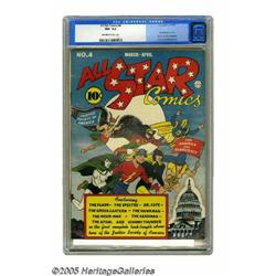 All Star Comics #4 (DC, 1941) CGC NM- 9.2 Off-white to