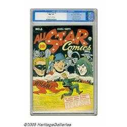 All Star Comics #6 Mile High pedigree (DC, 1941) CGC NM