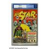 Image 1 : All Star Comics #7 (DC, 1941) CGC VF/NM 9.0 Off-white t