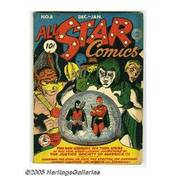 All Star Comics #8 (DC, 1942) Condition: GD. It''s the