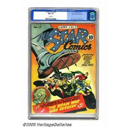 All Star Comics #17 Mile High pedigree (DC, 1943) CGC N