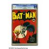 Image 1 : Batman #4 (DC, 1940) CGC FN- 5.5 Off-white pages. Virtu