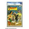 Image 1 : Flash Comics #94 (DC, 1948) CGC NM+ 9.6 Off-white to wh