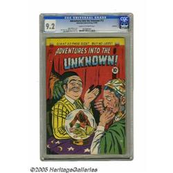Adventures Into the Unknown #12 Northford pedigree (ACG