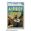 Image 1 : Airboy Comics V2#11 (Hillman Fall, 1945) CGC VF/NM 9.0