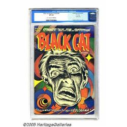 Black Cat Mystery #45 (Harvey, 1953) CGC VF 8.0 Light t