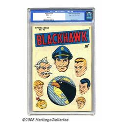 Blackhawk #10 Mile High pedigree (Quality, 1946) CGC NM